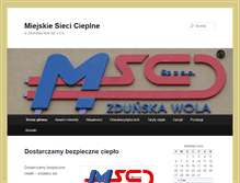 Tablet Screenshot of msc-zw.pl